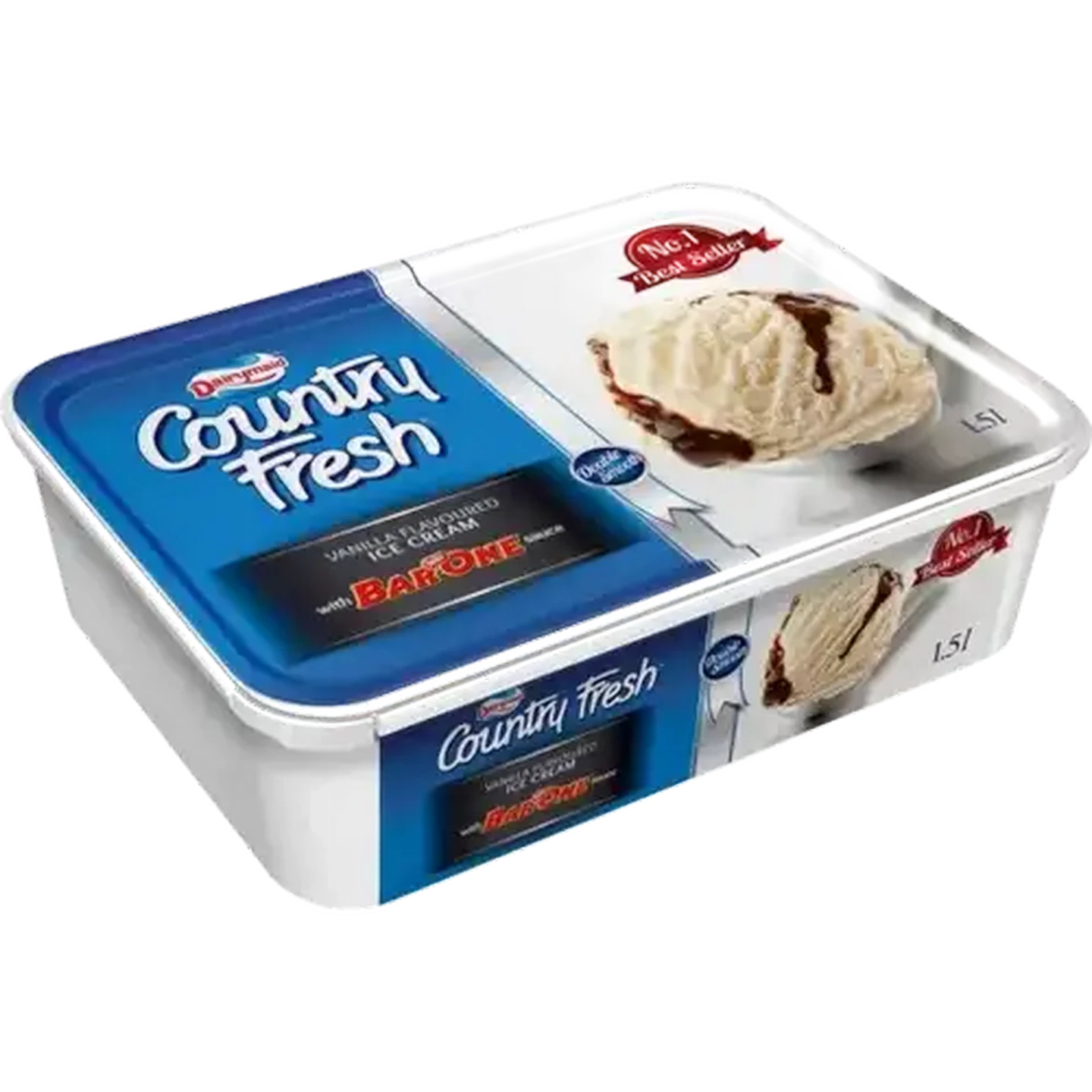 Image of Dairymaid Country Fresh Vanilla Bar One Ice Cream 1.8L