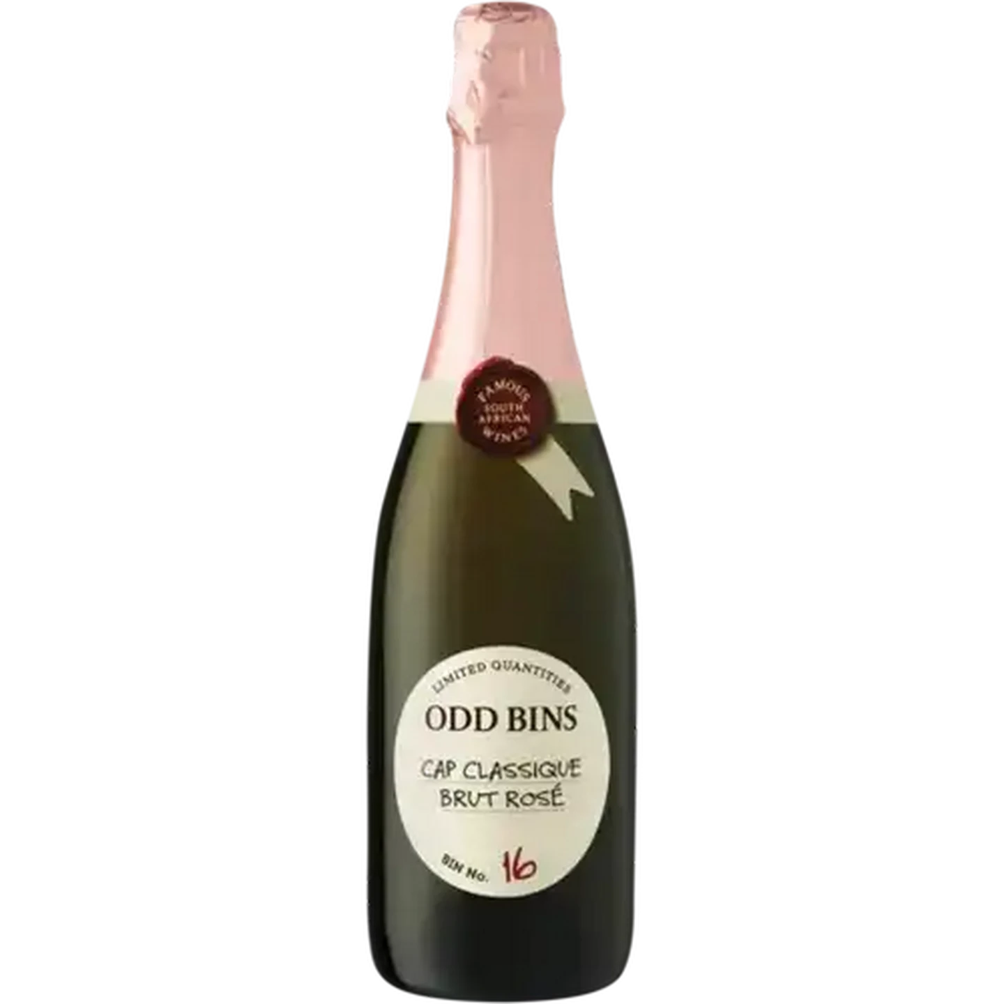 Checkers Sixty60 | Odd Bins 16 Cap Classique Brut Rosé Wine Bottle