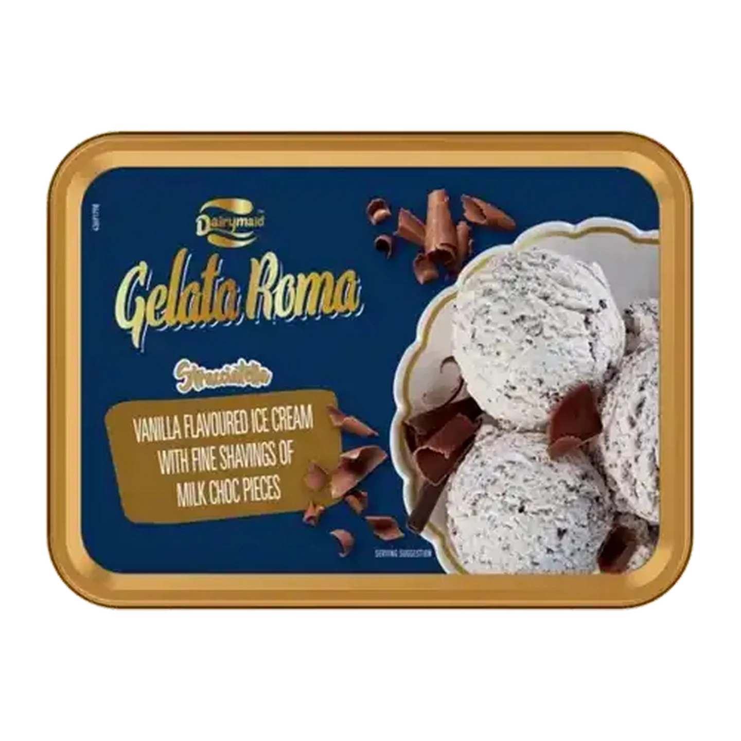 Image of Dairymaid Stracciatella Vanilla Flavoured Ice Cream 1.5L