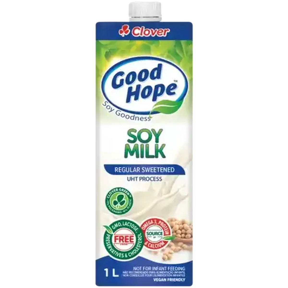 Checkers Sixty60 | Clover Good Hope Regular Sweetened Soy Milk 1l