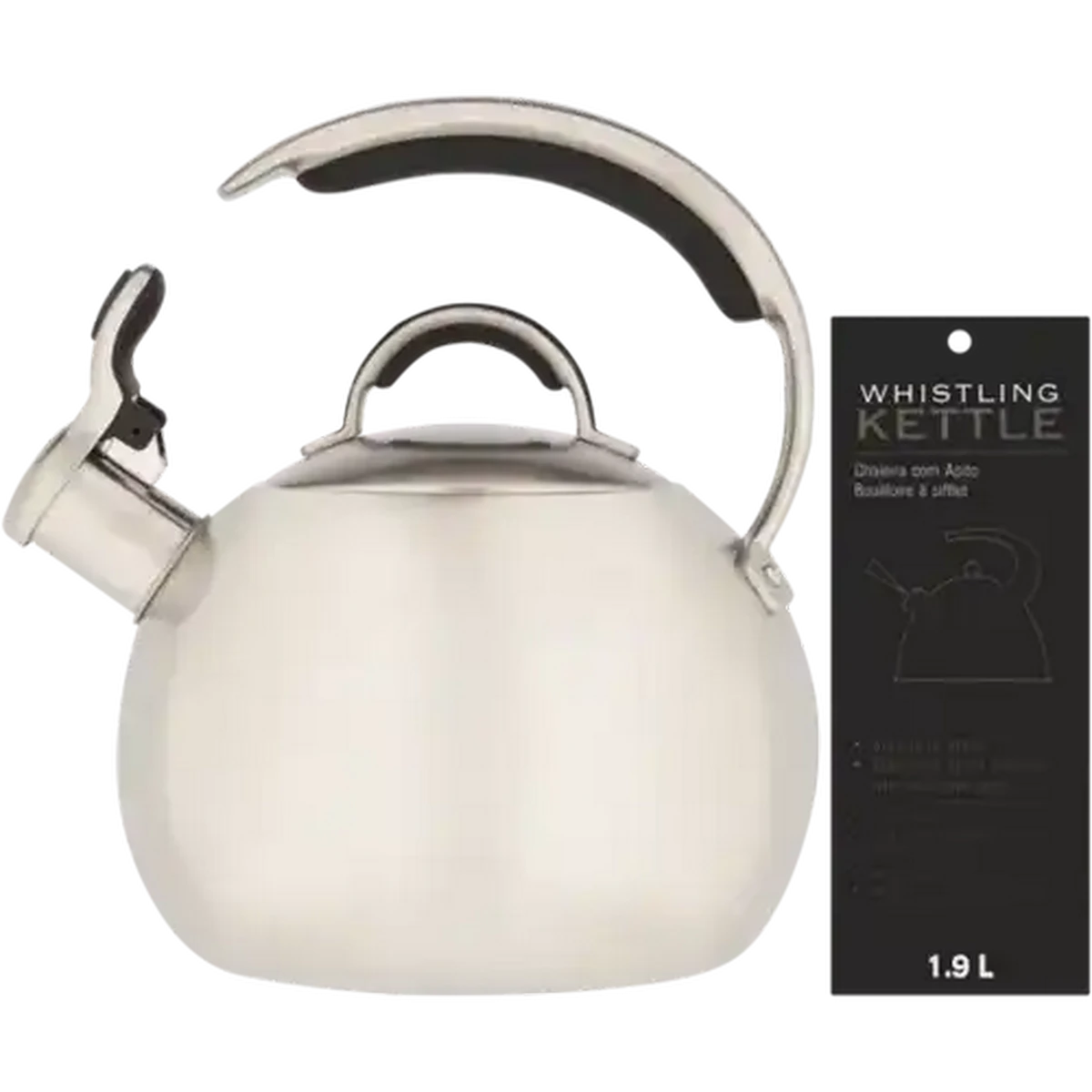 Checkers Sixty60 | Bordeaux Stainless Steel Whistling Kettle 1.9L