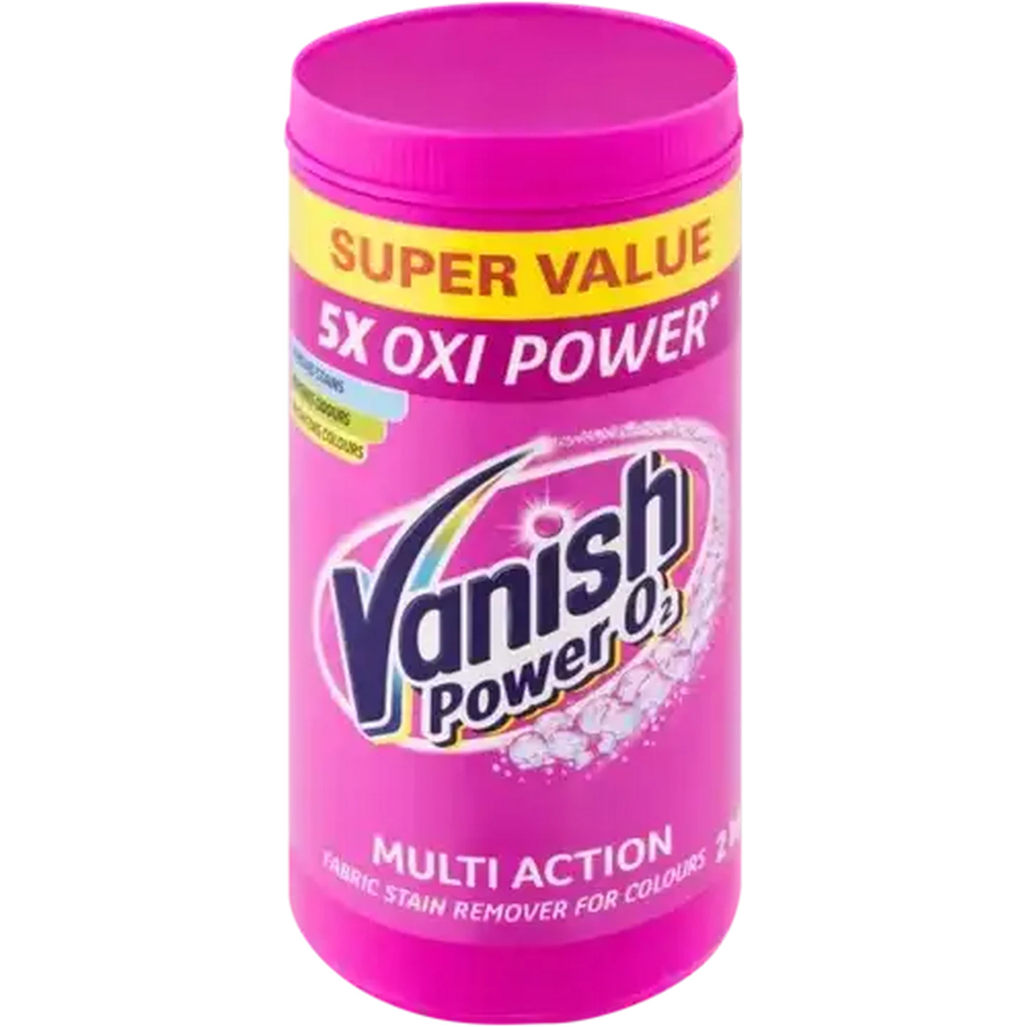 Image of Vanish Oxi Action Vibrant Colours Chlorine Bleach Free Laundry Additive 2kg