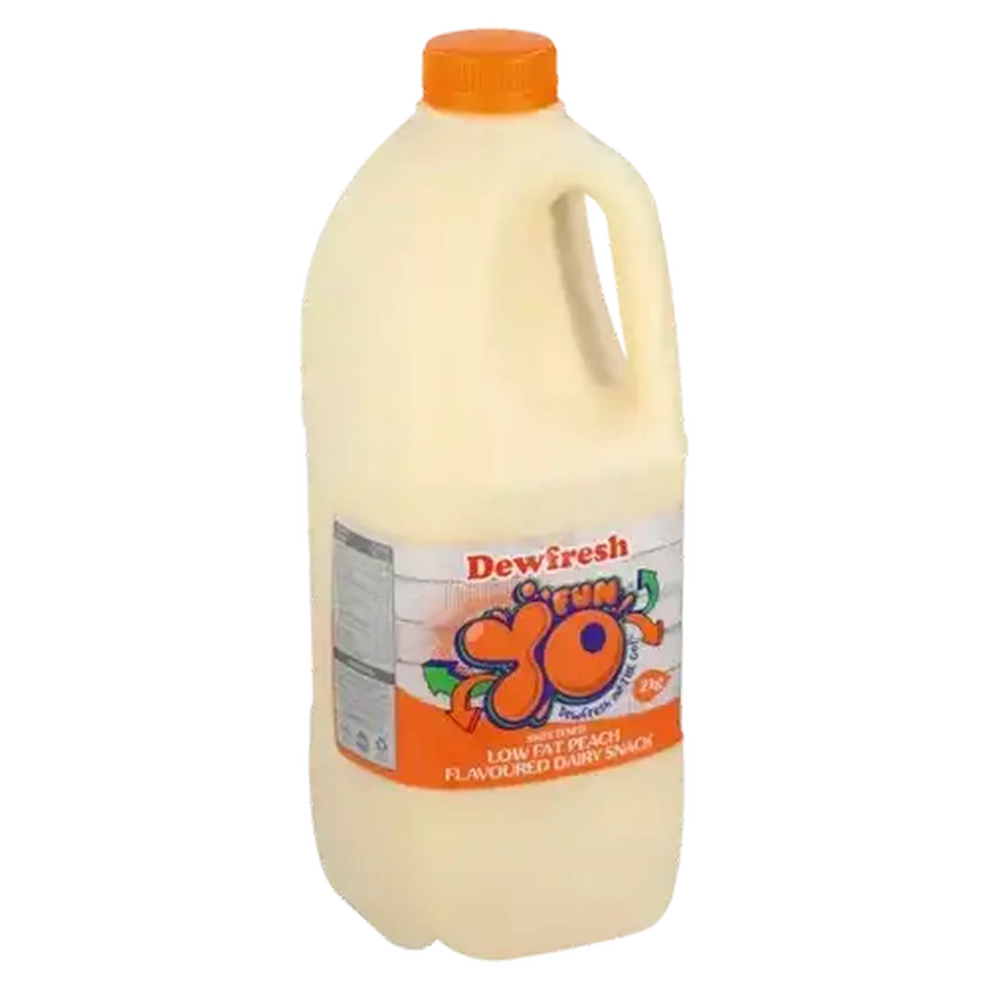Image of Dewfresh FunYo Low Fat Peach Flavoured Dairy Snack 2kg