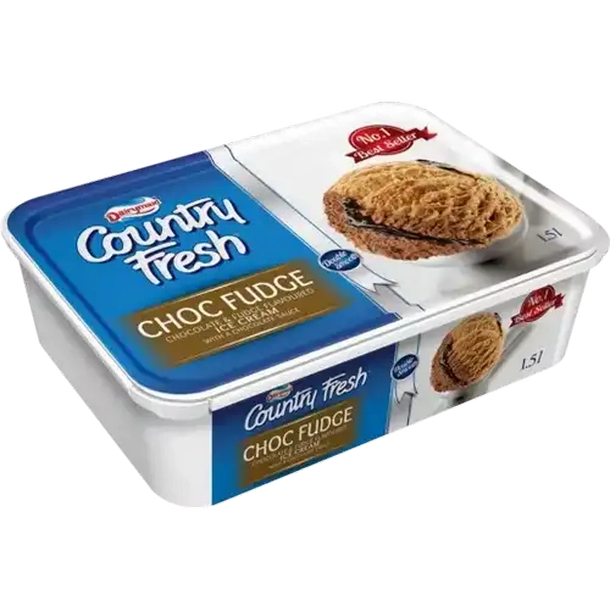 Checkers Sixty60 | Dairymaid Country Fresh Chocolate Fudge Ice Cream 1.5L