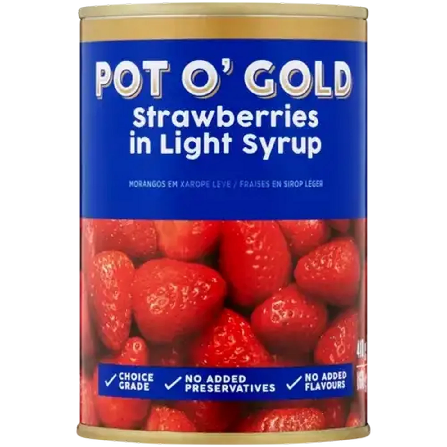 Checkers Sixty60 | Pot O' Gold Strawberries in Light Syrup 410g