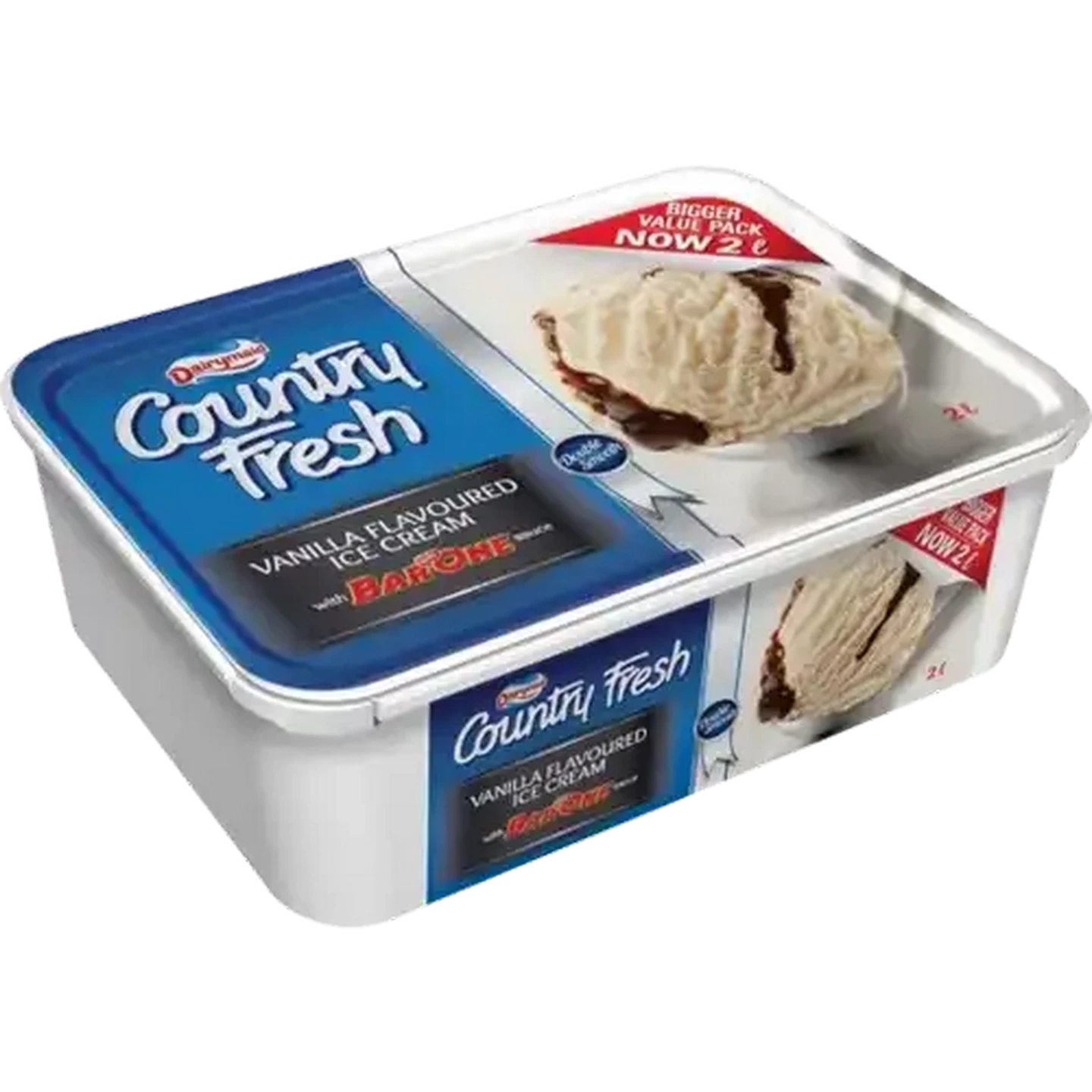 Image of Dairymaid Country Fresh Plus Bar One Ice Cream 2L