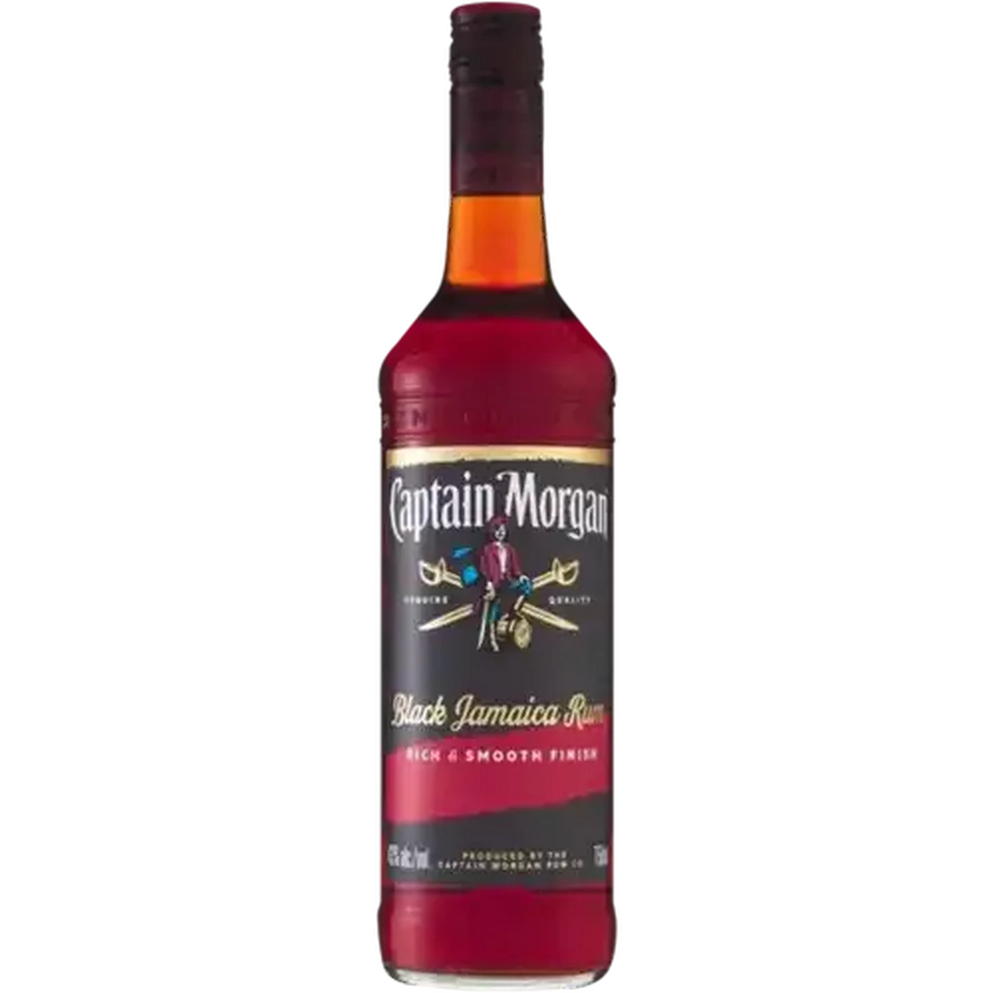 Image of Captain Morgan Black Jamaica Rum Bottle 750ml