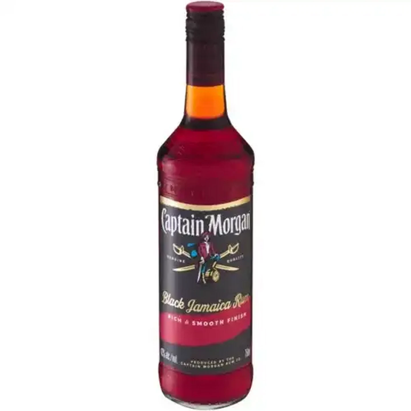 Image of Captain Morgan Black Jamaica Rum Bottle 750ml