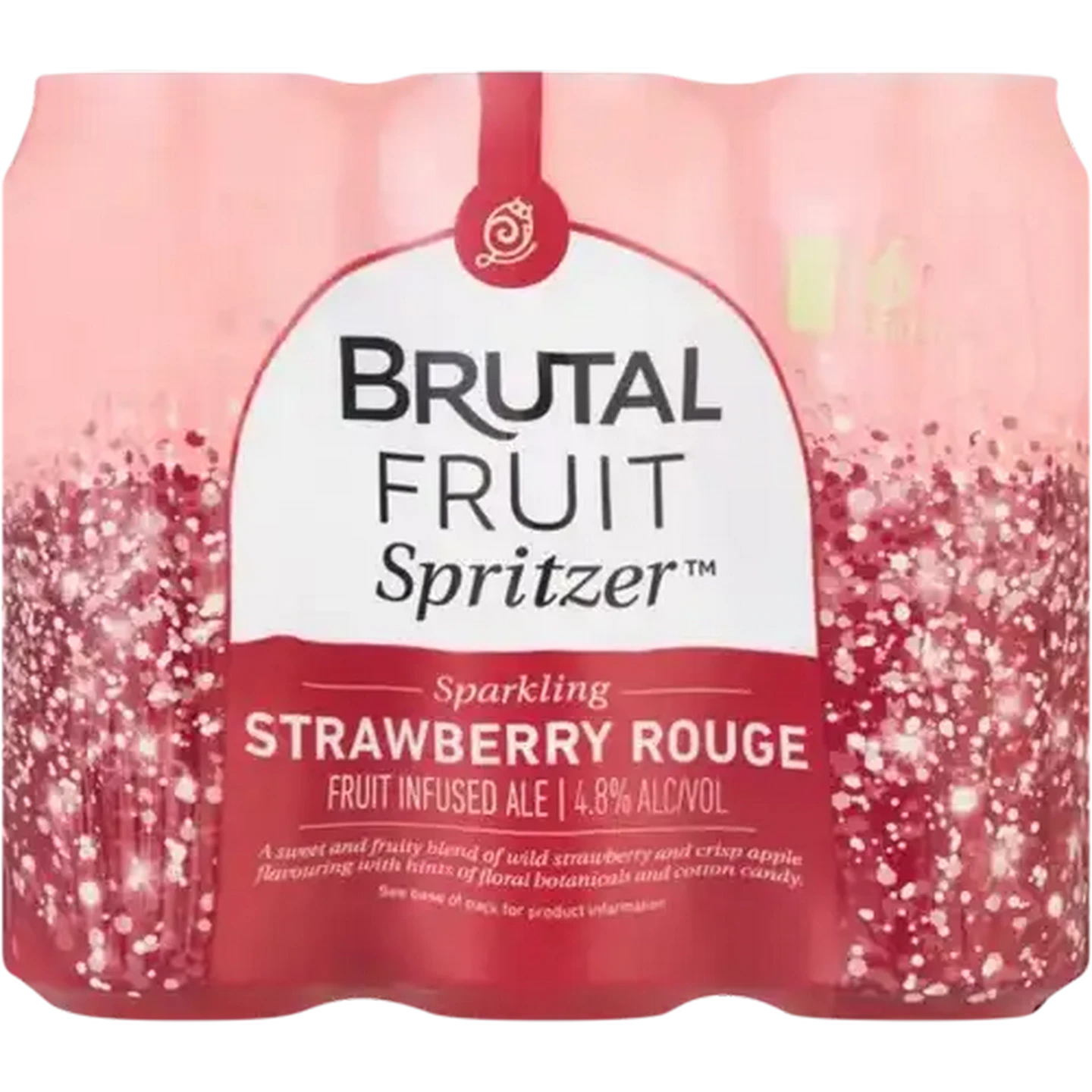 Checkers Sixty60 | Brutal Fruit Strawberry Rouge Spritzer 6 x 500ml
