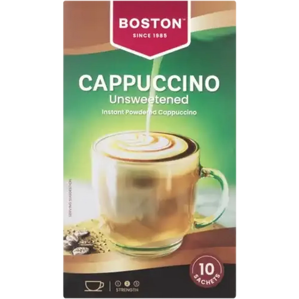 Checkers Sixty60 | Boston Unsweetened Instant Cappuccino 10 x 13g