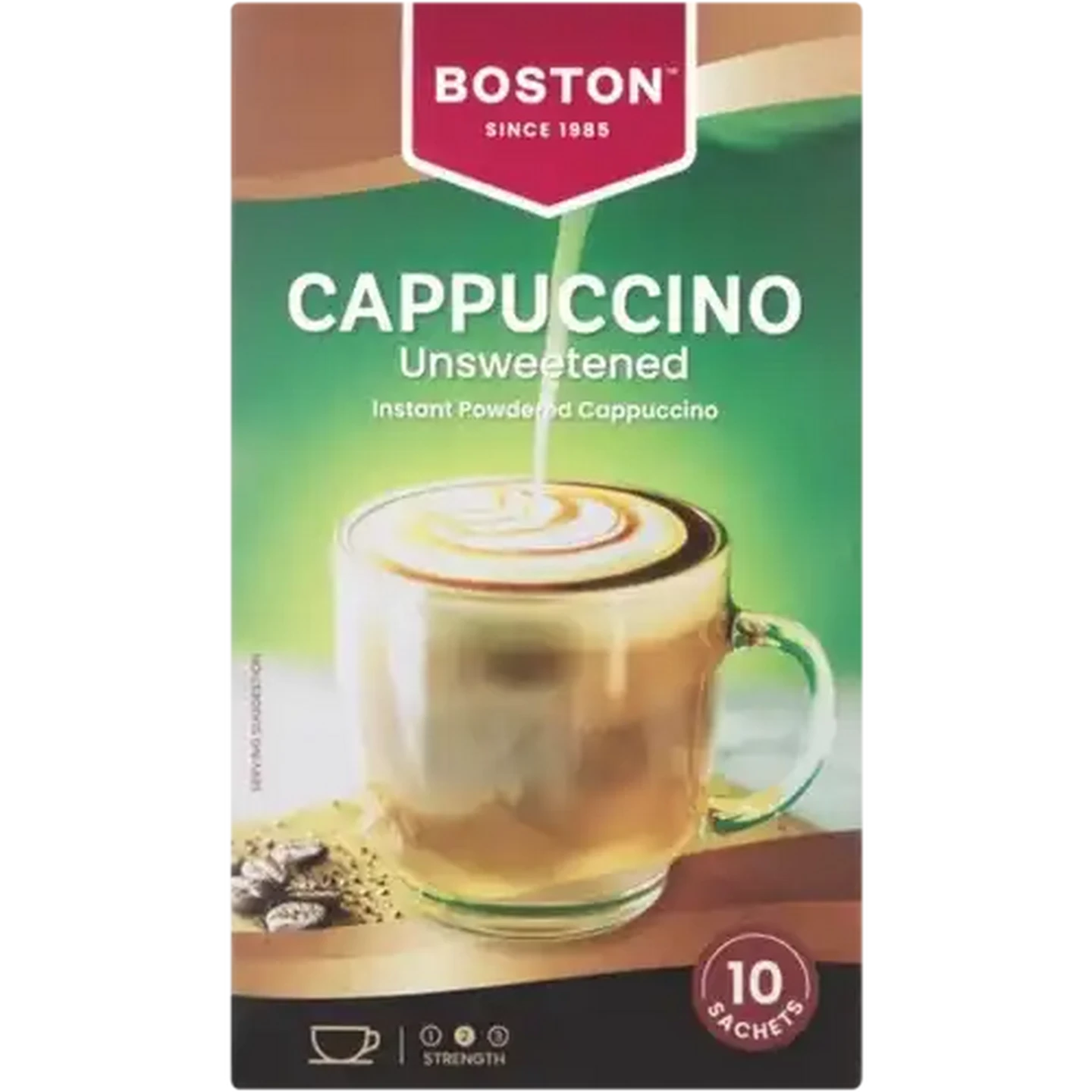 Checkers Sixty60 | Boston Unsweetened Instant Cappuccino 10 x 13g