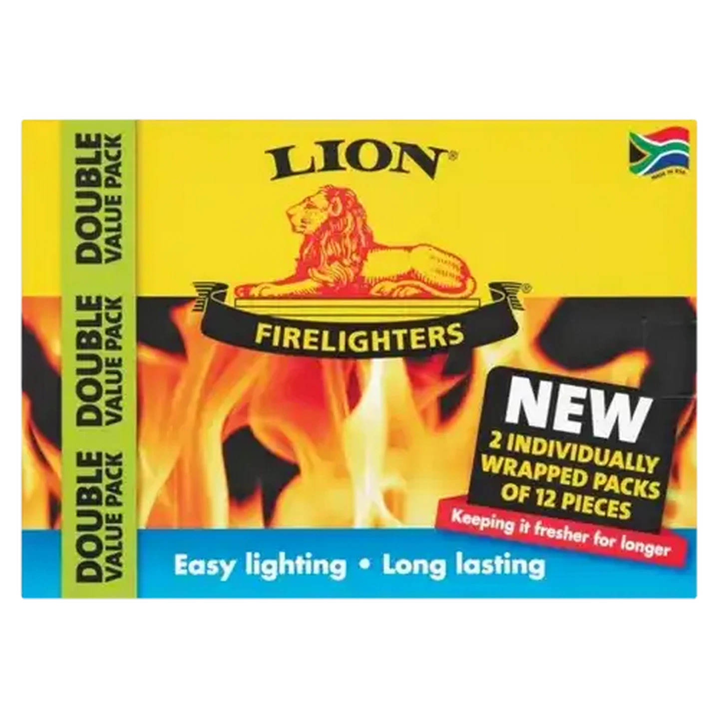 Checkers Sixty60 | Lion Double Value Firelighters 2 x 12 Pack