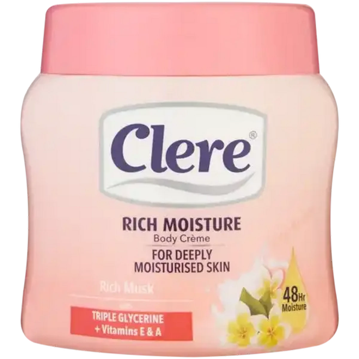 Checkers Sixty60 | Clere Rich Musk Body Cream 500ml