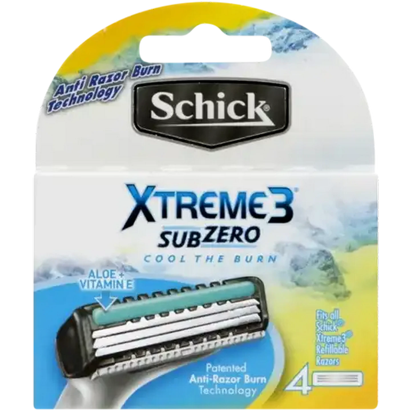 Checkers Sixty60 | Schick Xtreme 3 Sub Zero Blades 4 Pack