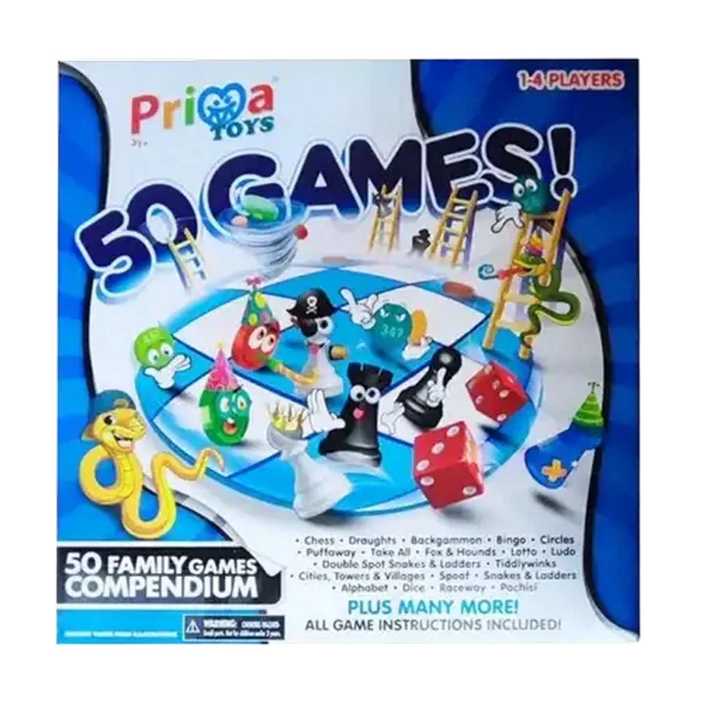 Checkers Sixty60 | Prima Toys Compendium Game 50