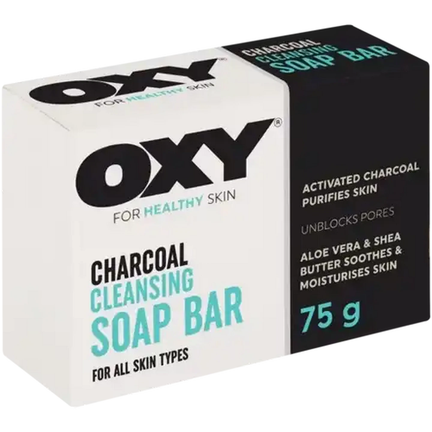 Checkers Sixty60 | OXY Charcoal Cleansing Facial Bar Soap 75g