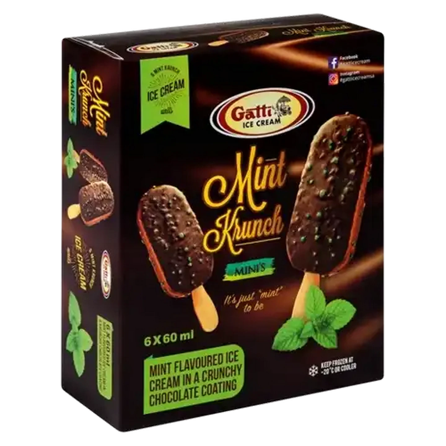 Checkers Sixty60 | Gatti Ice Cream Mini Mint Krunch Ice Cream