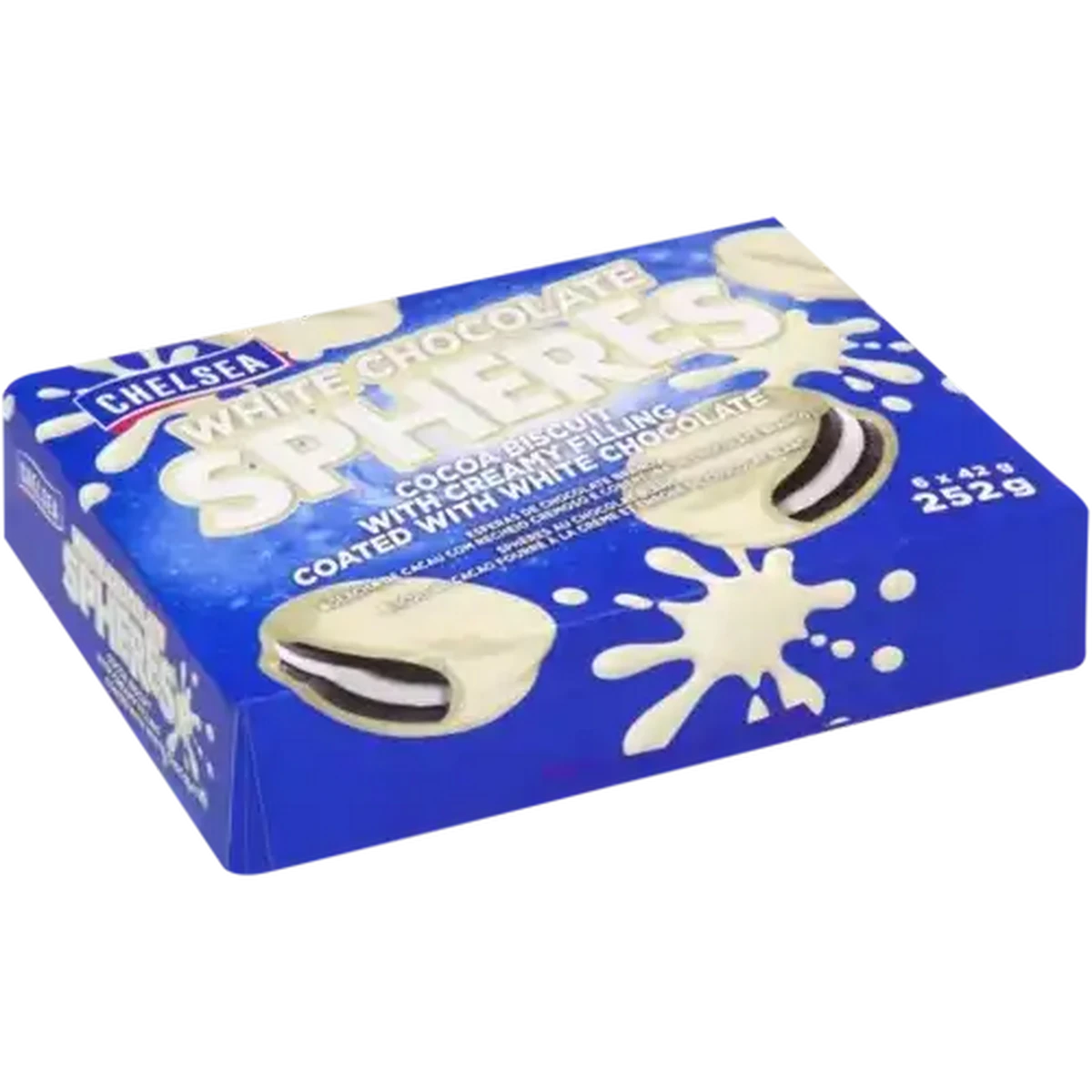 Checkers Sixty60 | Chelsea White Chocolate Spheres Cocoa Biscuits 252g