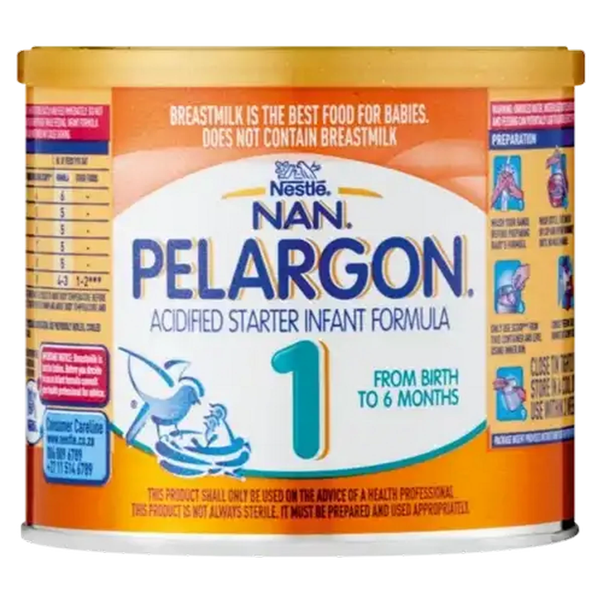 Checkers Sixty60 | NAN Pelargon Milk Formula From Birth To 6 Months 250g