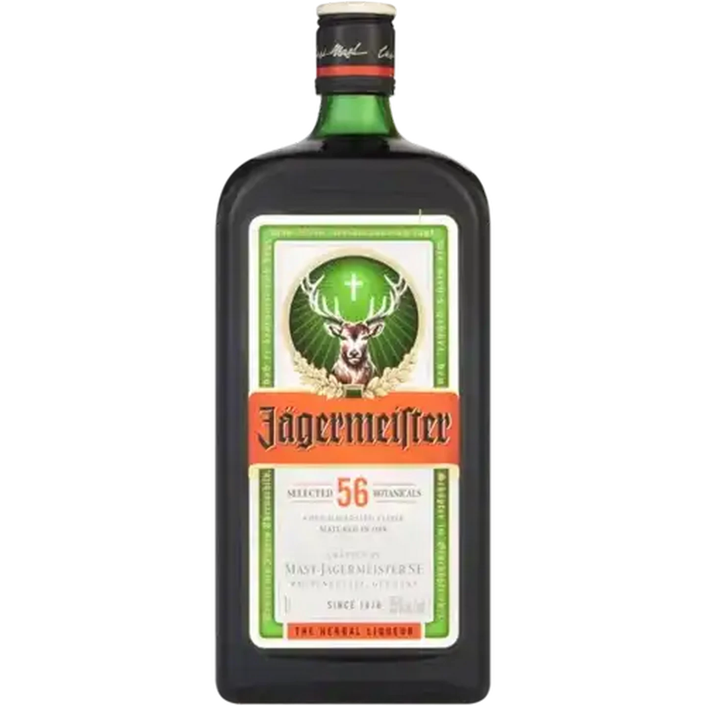 Image of Jägermeister Liqueur Bottle 1L