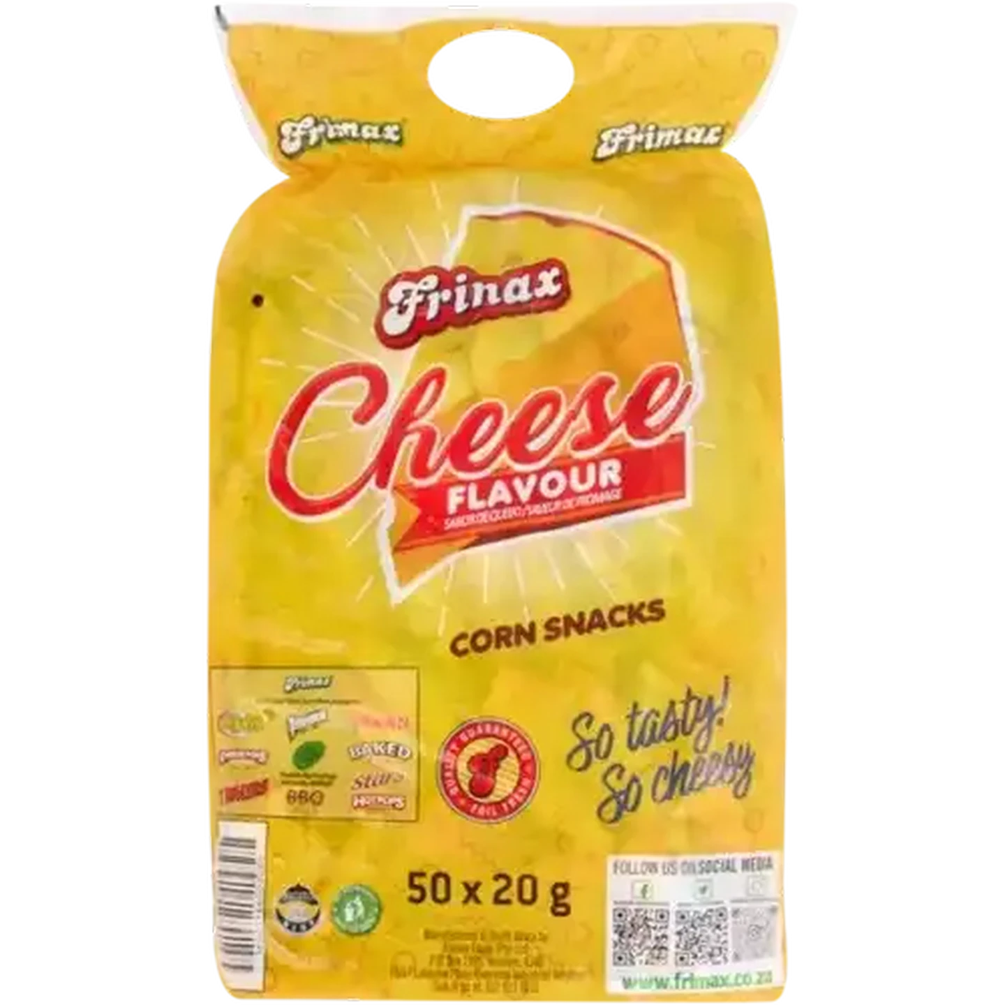 Checkers Sixty60 | Frimax Frinax Cheese Flavour Corn Snacks 50 x 24g