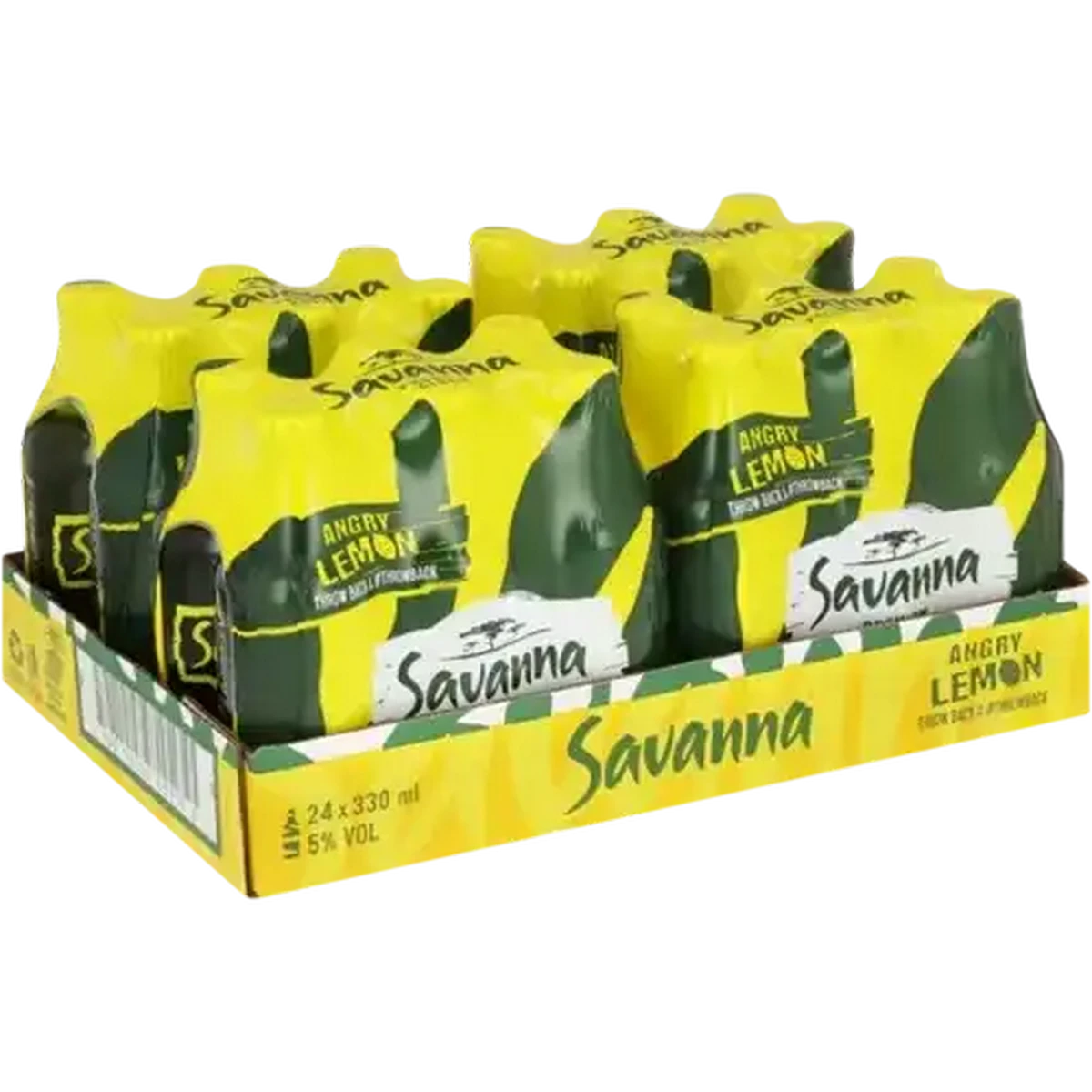 Checkers Sixty60 | Savanna Angry Lemon Premium Cider Bottles 24 x 330ml
