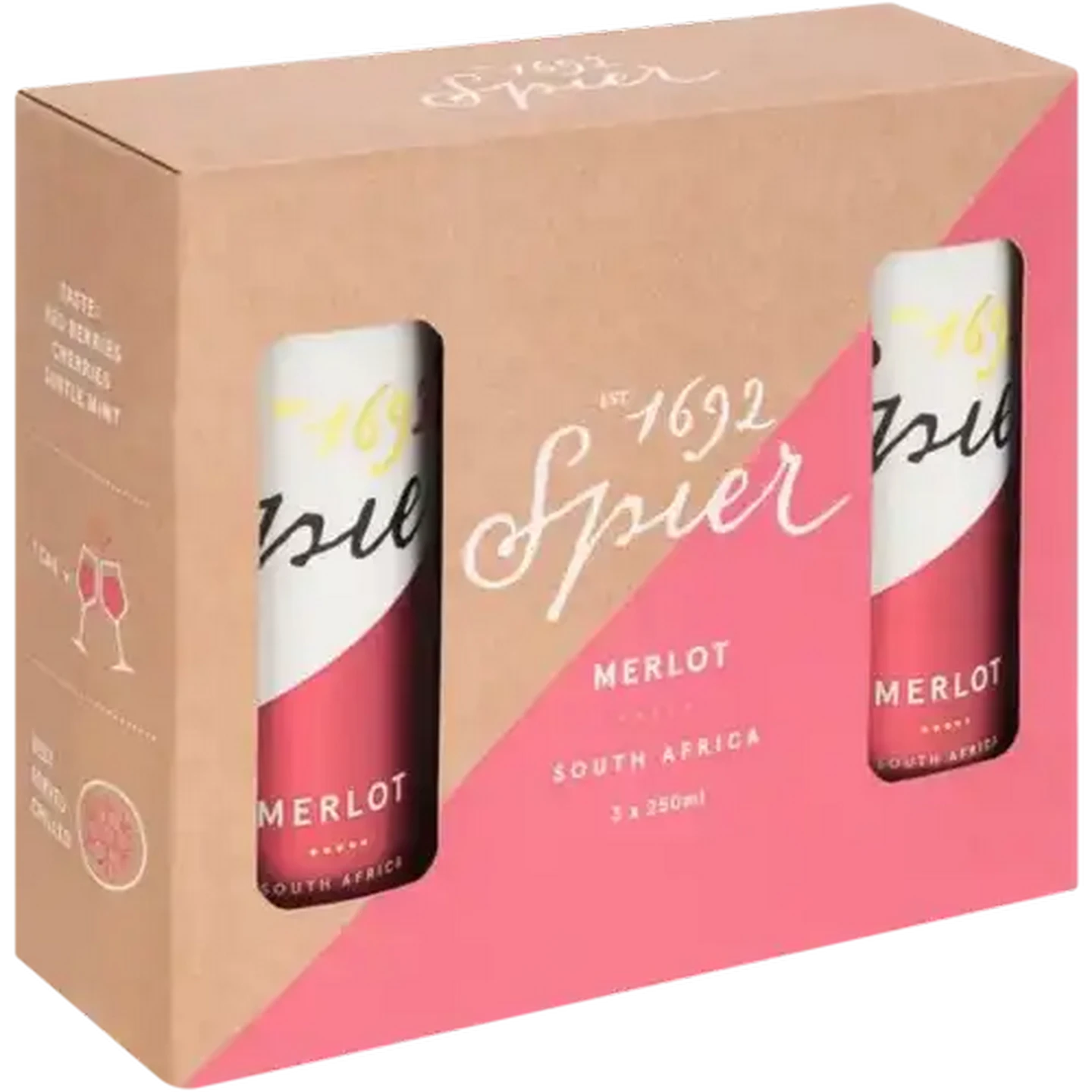 Checkers Sixty60 | Spier Merlot Cans 3 x 250ml