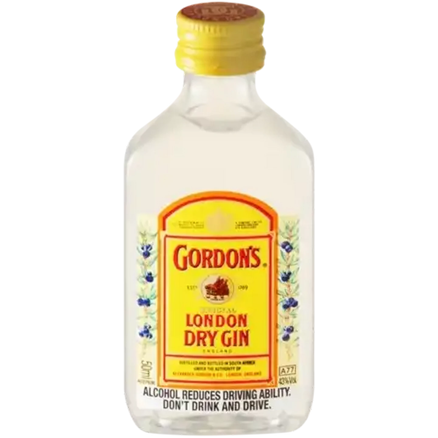 Image of Gordon's London Dry Gin Bottle 50ml