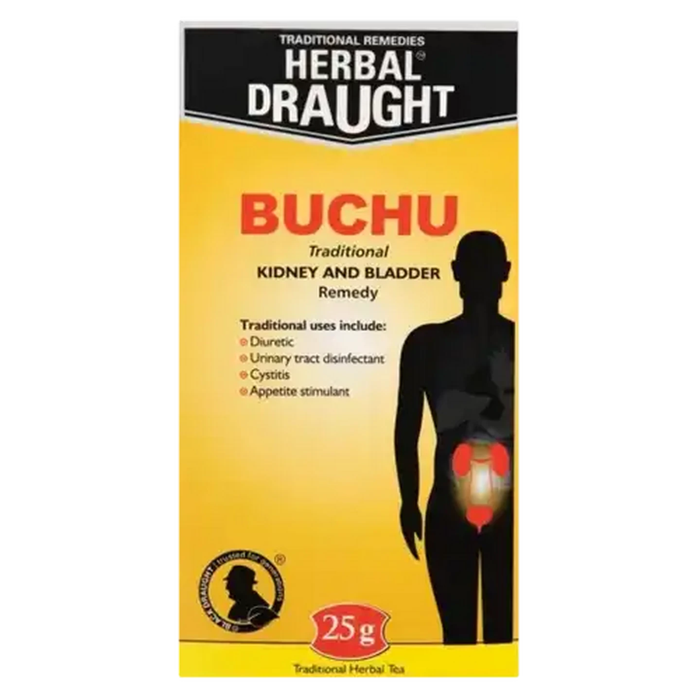 Image of Herbal Draught Buchu Loose Leaf Herbal Tea 25g