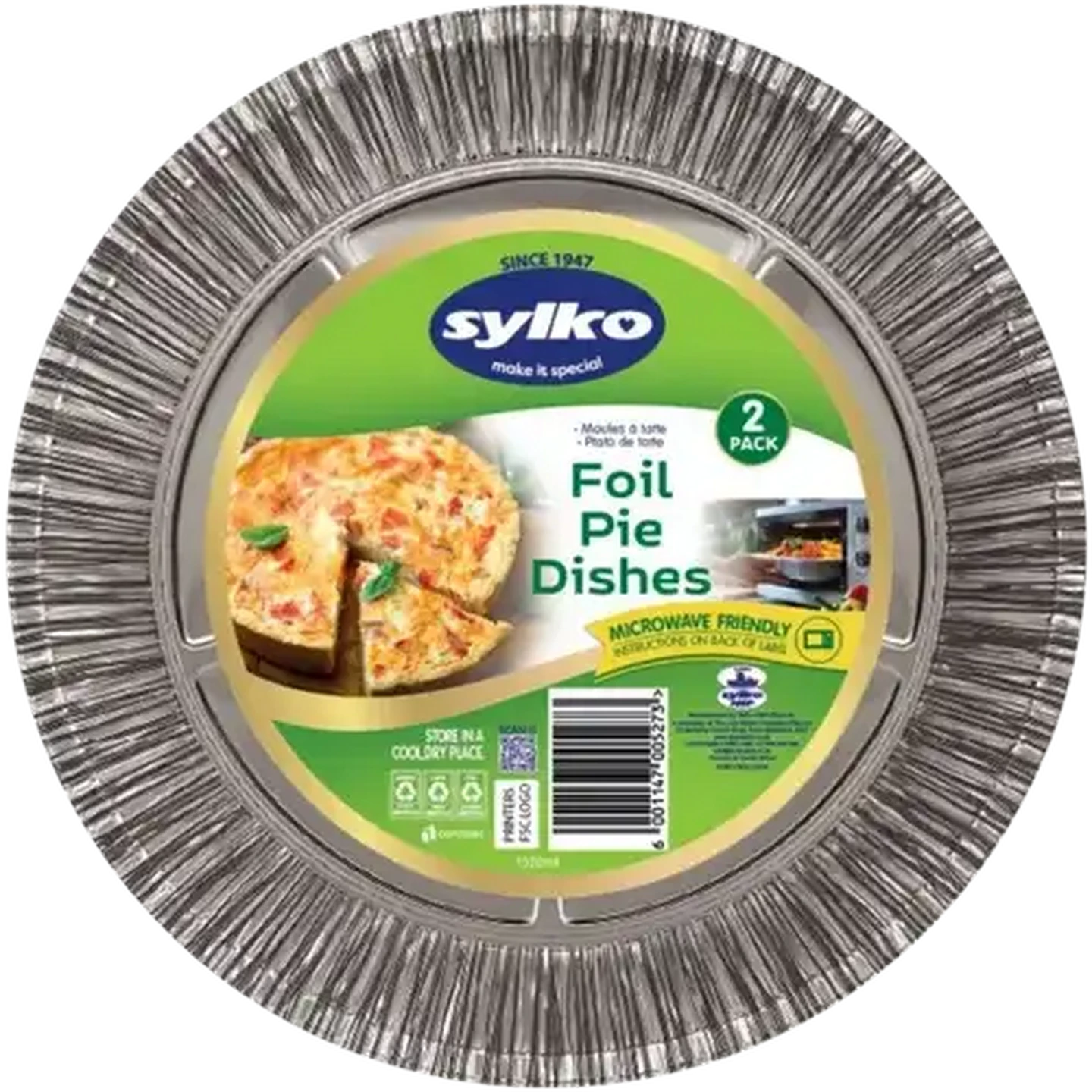 Checkers Sixty60 | Sylko Foil Pie Dishes 2 x 1320ml
