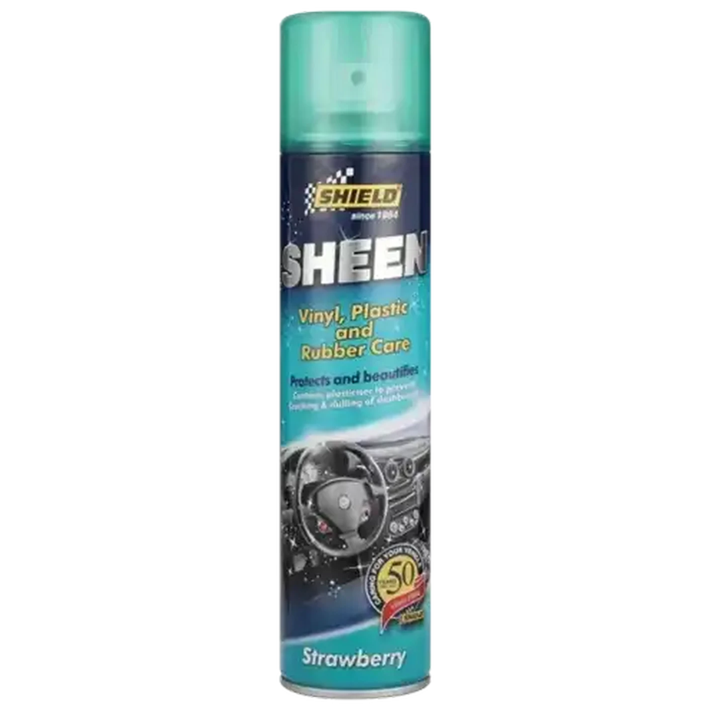 Image of Shield Sheen Strawberry Vinyl, Plastic & Rubber Care 300ml
