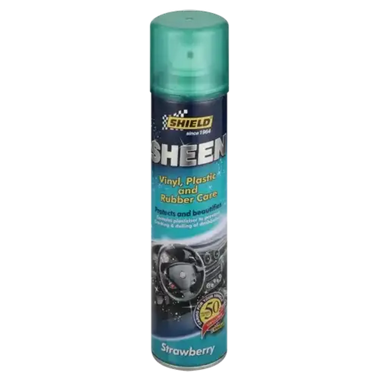 Image of Shield Sheen Strawberry Vinyl, Plastic & Rubber Care 300ml