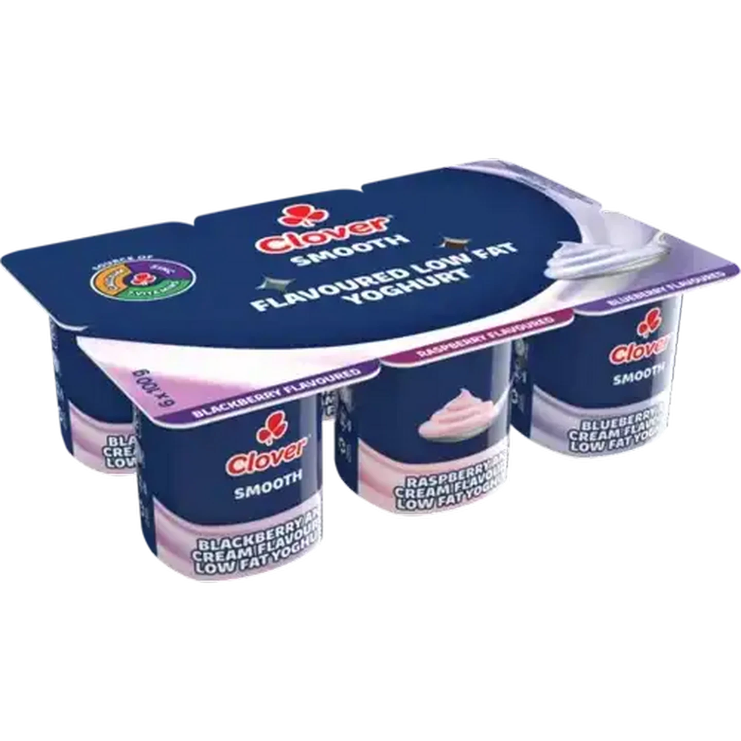 Checkers Sixty60 | Clover Assorted Berry Flavoured Smooth Low Fat