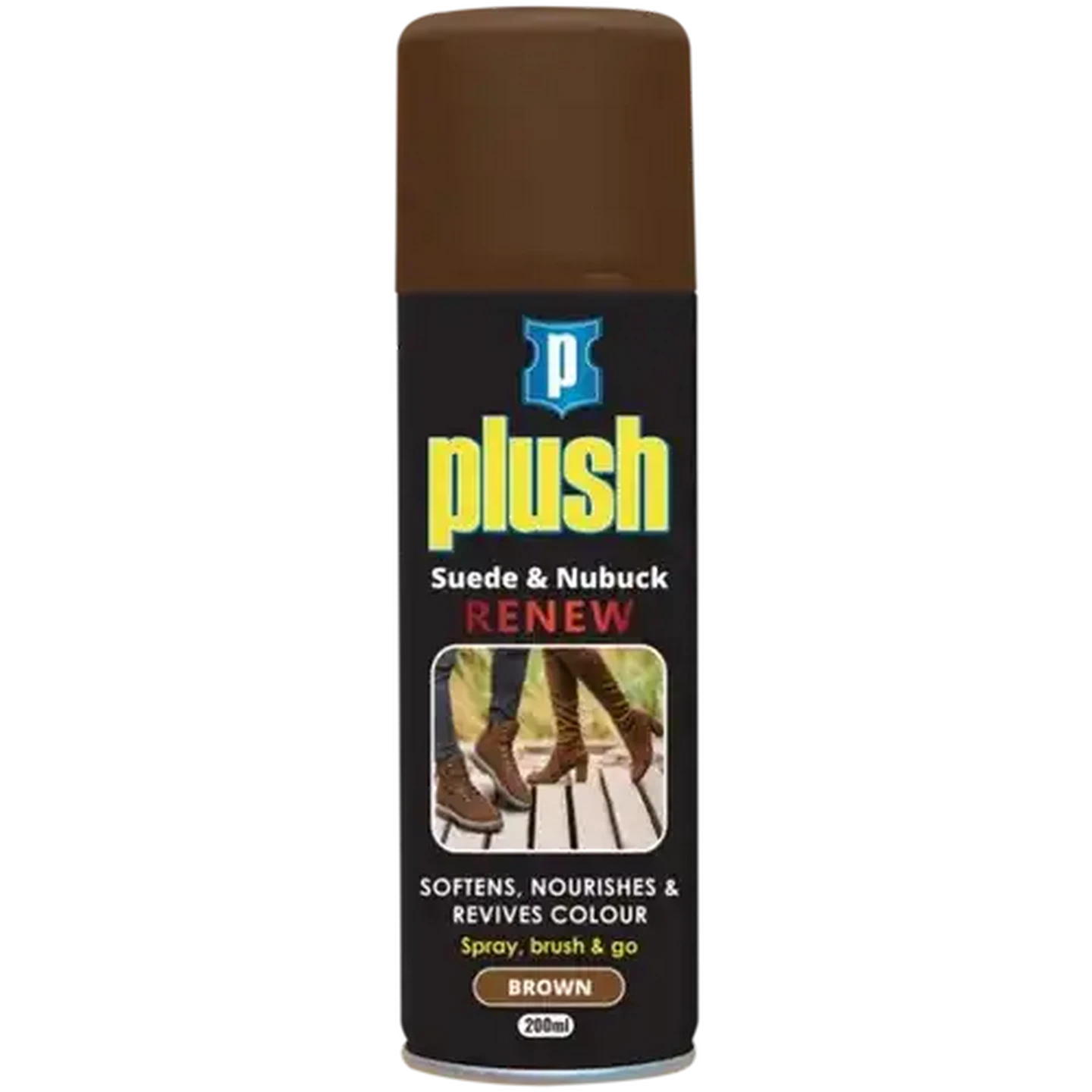 Image of Plush Renew Brown Leather Polish 200ml