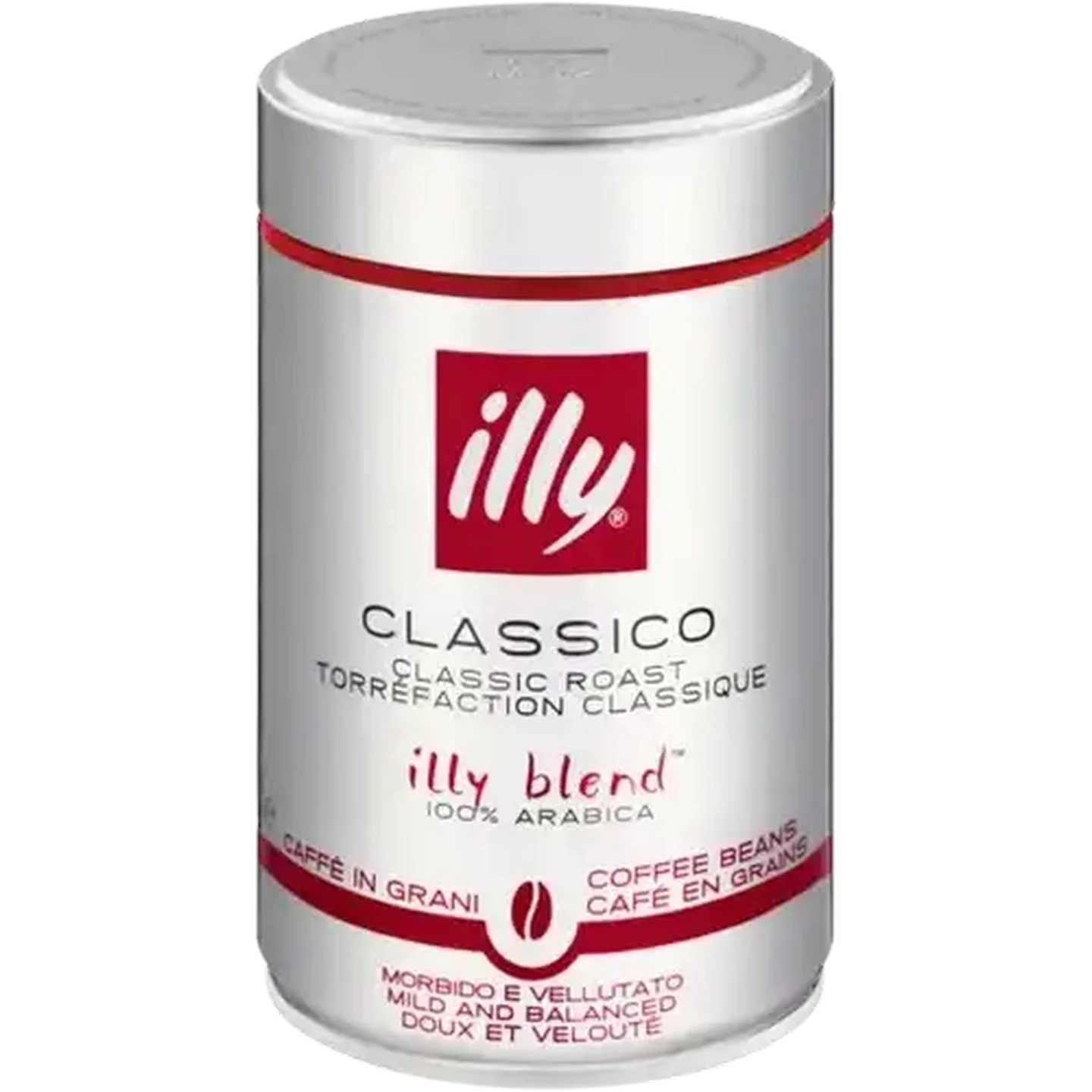 Image of Illy CLASSICO Classic Roast Arabica Coffee Beans 250g