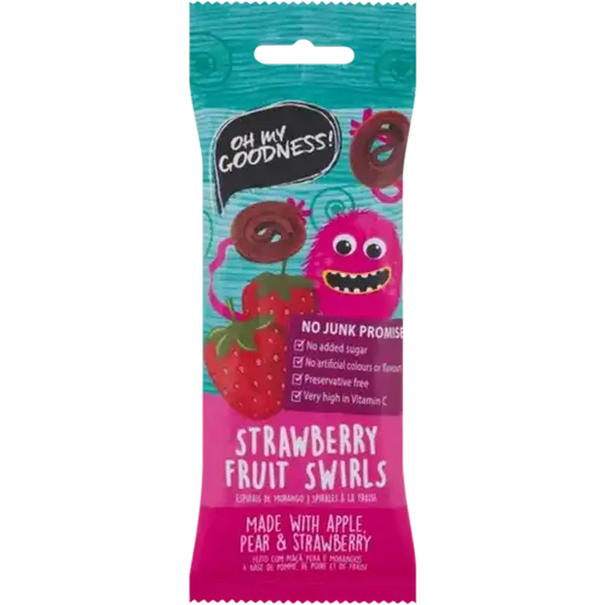 Checkers Sixty60 | Oh My Goodness! Strawberry Fruit Swirls 50g