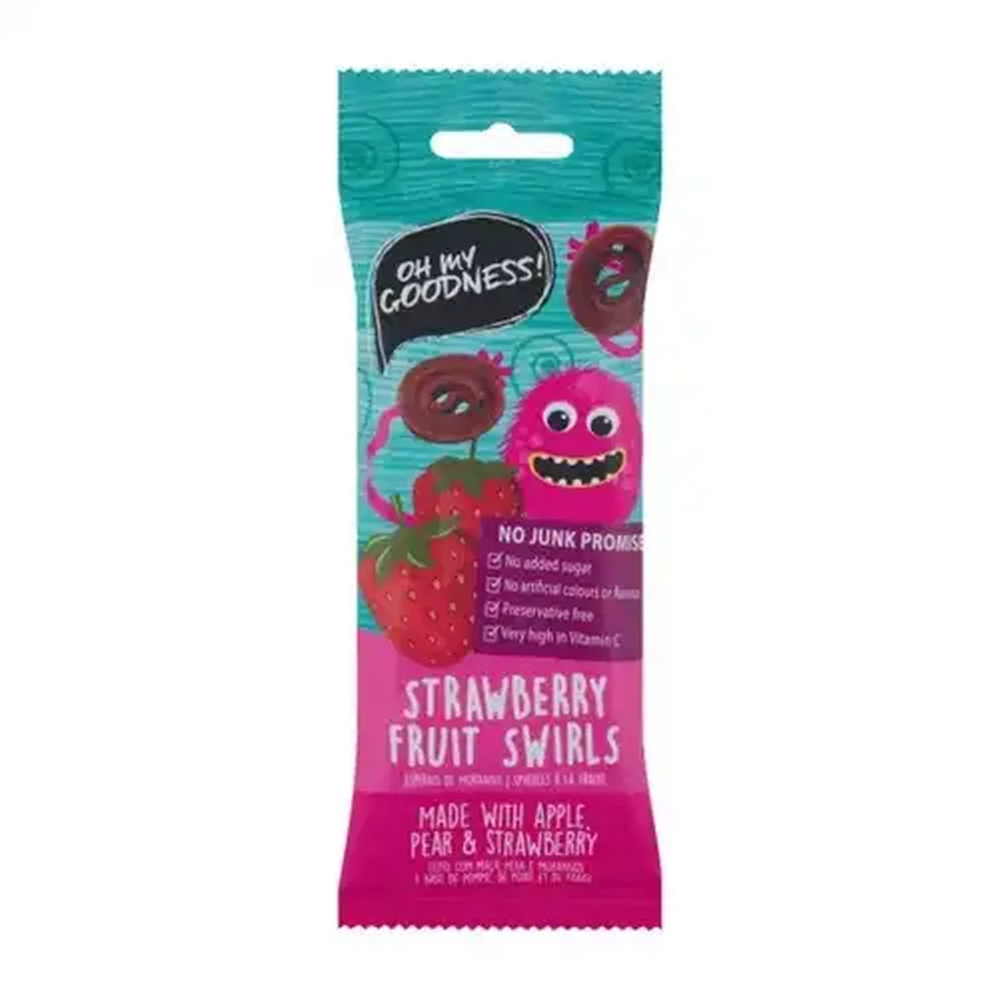 Checkers Sixty60 | Oh My Goodness! Strawberry Fruit Swirls 50g