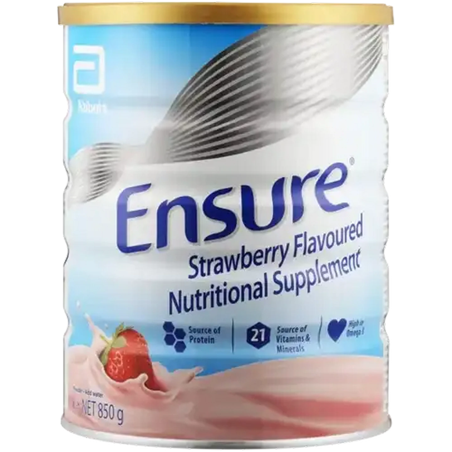Image of Ensure Strawberry Flavoured Nutritional Supplement 850g
