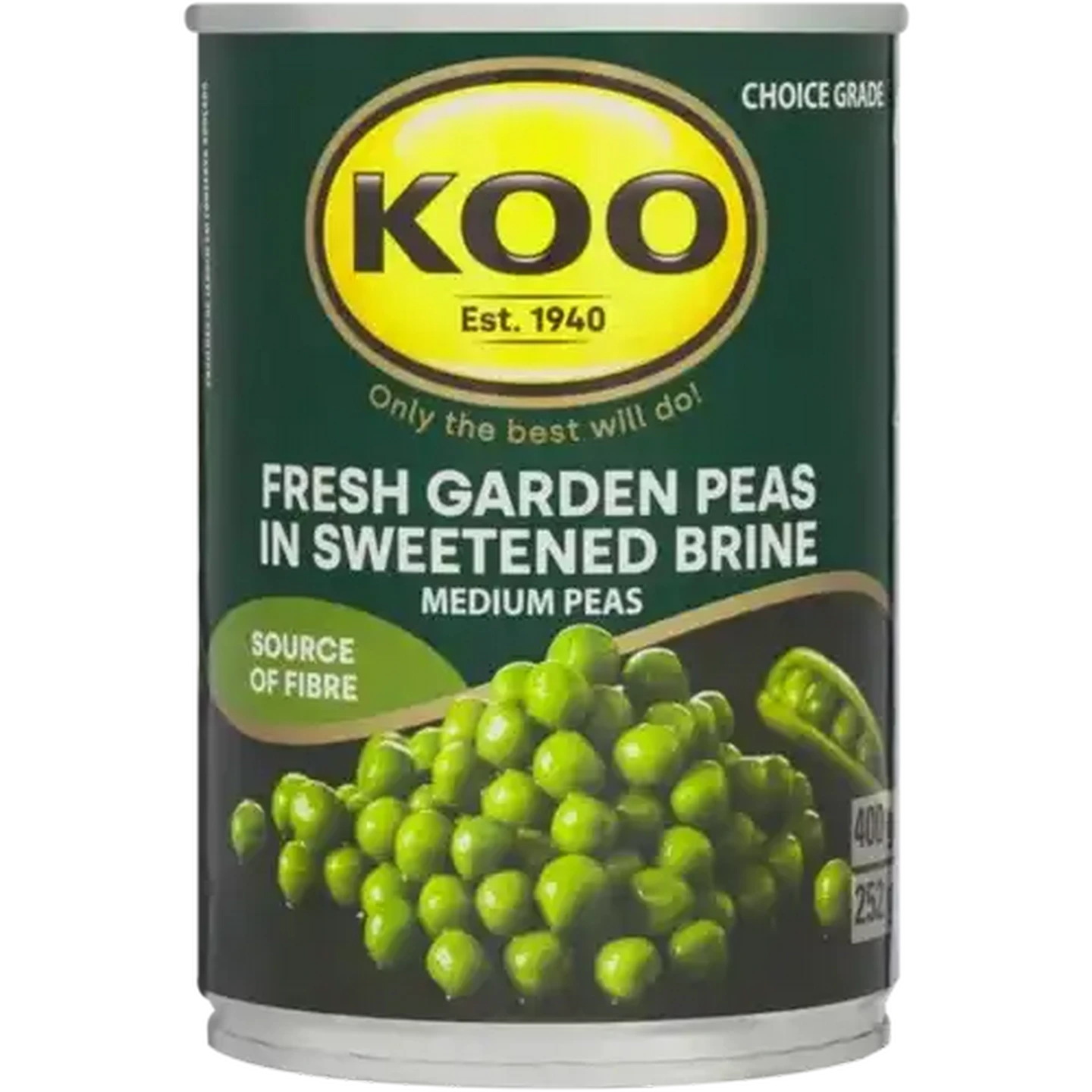 Checkers Sixty60 | KOO Fresh Garden Peas in Sweetened Brine 400g