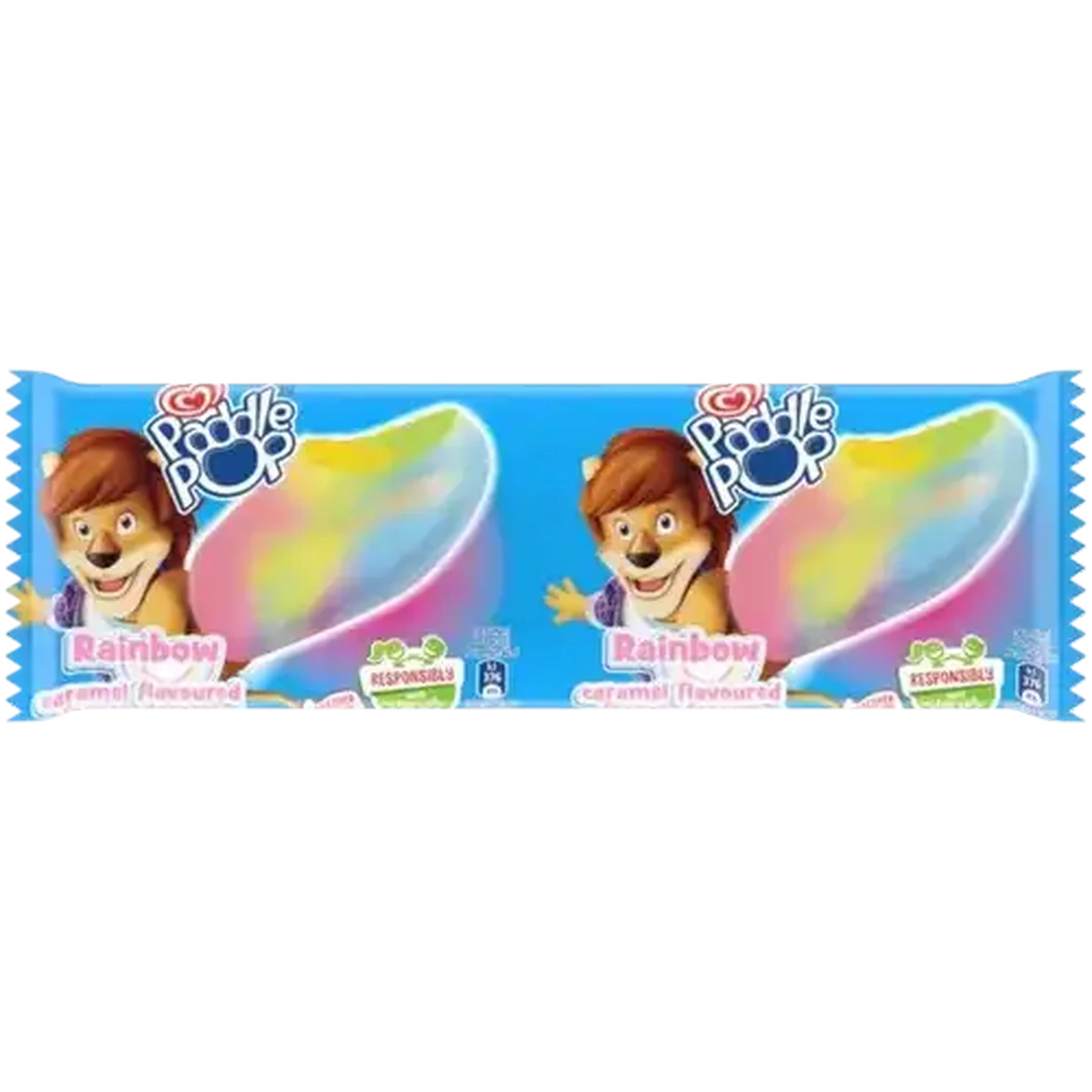 Image of Ola Paddle Pop Rainbow Caramel Flavoured Frozen Dessert 60ml