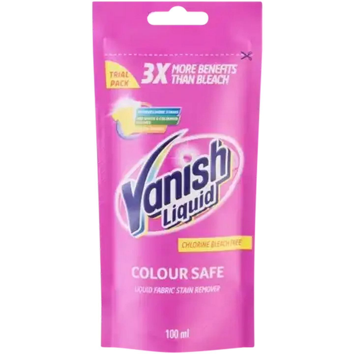 Image of Vanish Colour Safe Stain Remover Liquid 100ml