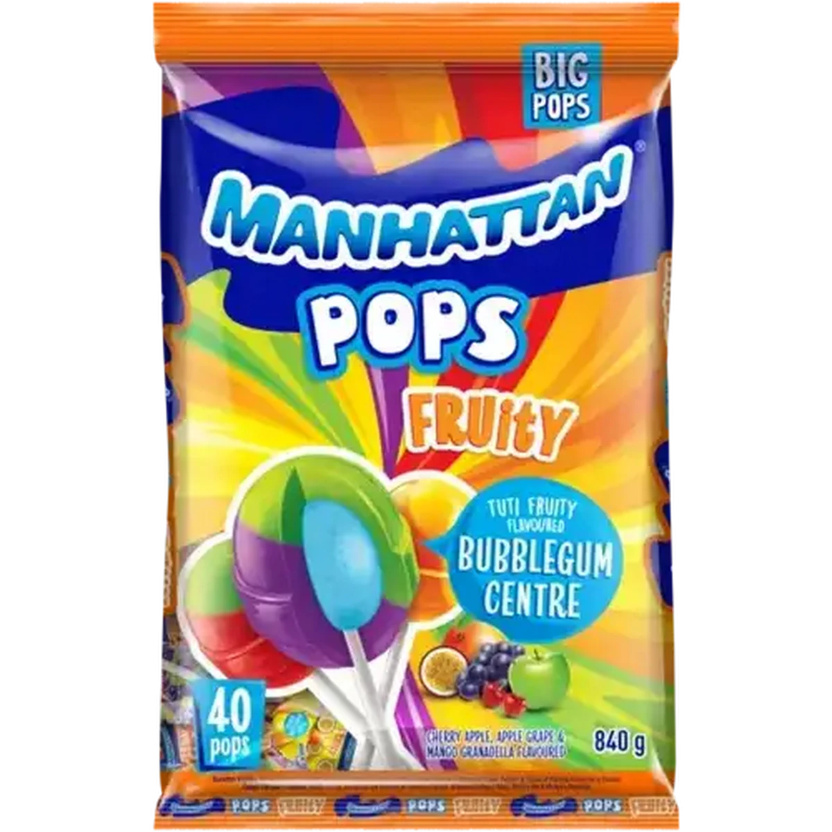Checkers Sixty60 | Manhattan Tutti Fruity Flavoured Pops 840g