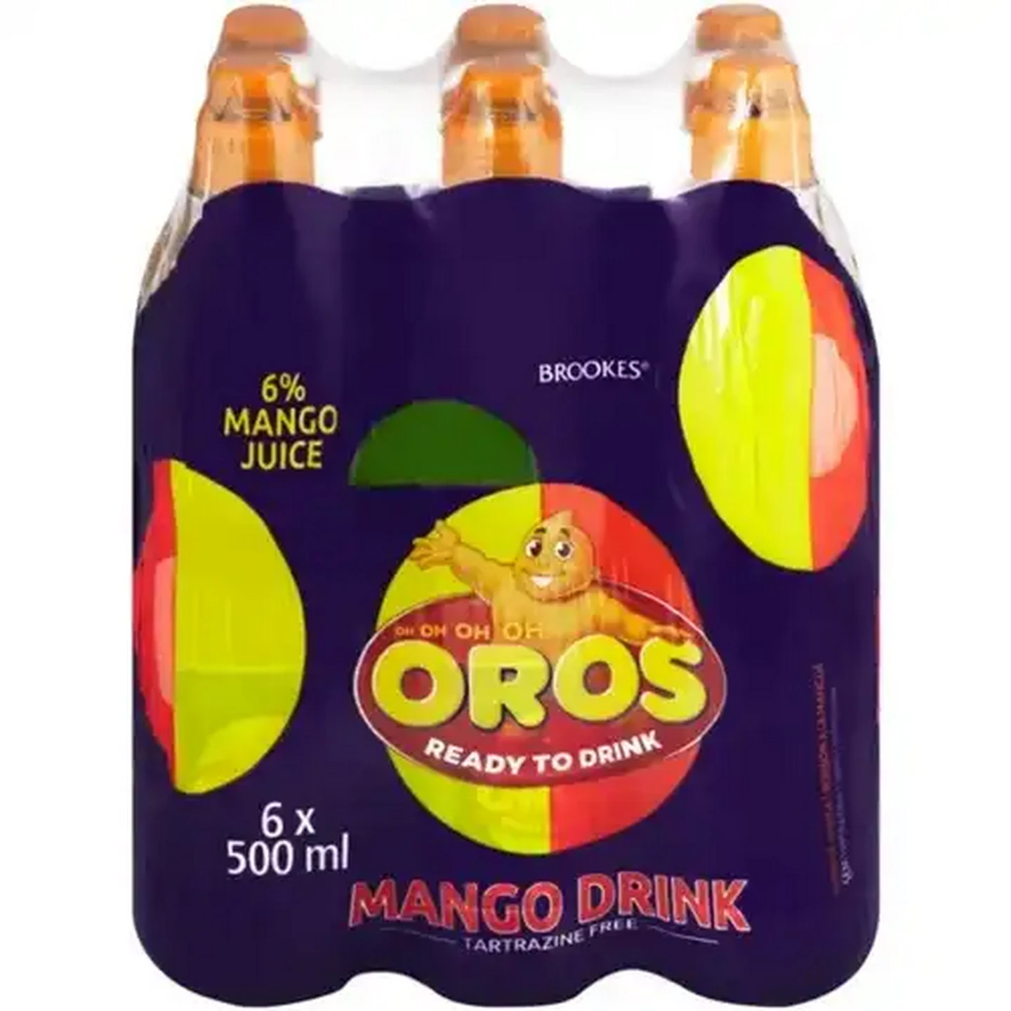 Image of Oros Mango Drink 6 x 500ml