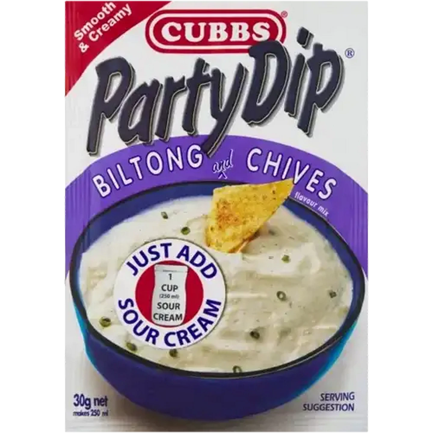 Image of Cubbs Party Dip Biltong & Chives Flavour Mix 30g