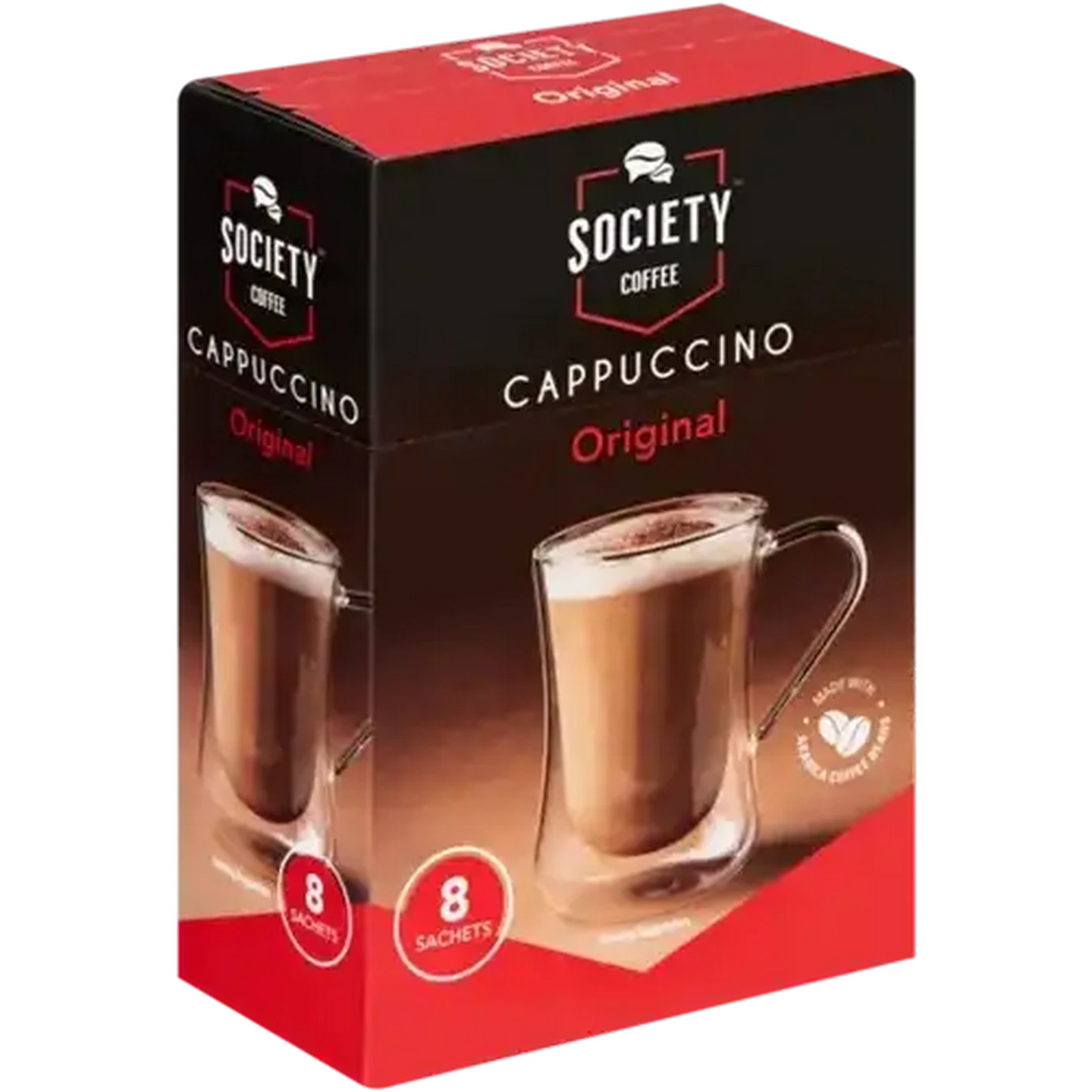 Checkers Sixty60 | Society Coffee Original Cappuccino 8 x 20g