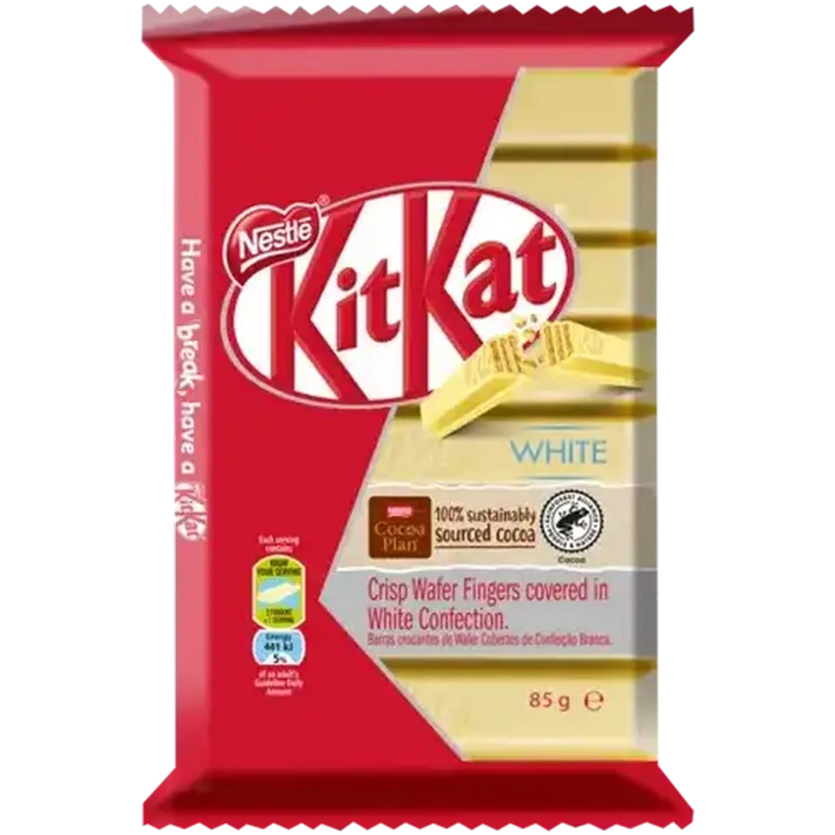 Checkers Sixty60 | Nestlé KitKat White Chocolate Crisp Wafer Fingers 85g