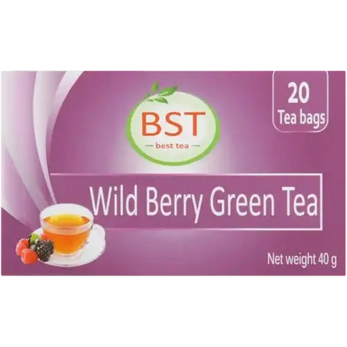Checkers Sixty60 | BST Tea Wild Berry Green Tea Teabags 20 Pack