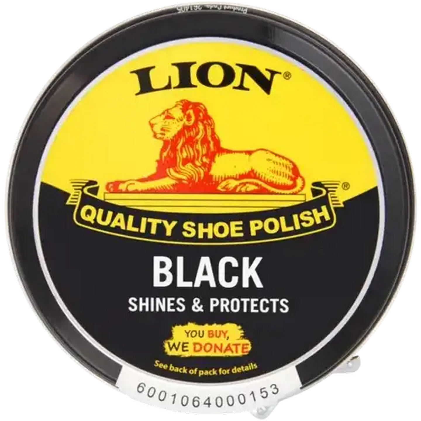 Image of Lion Black Quality Shoe Polish 200ml