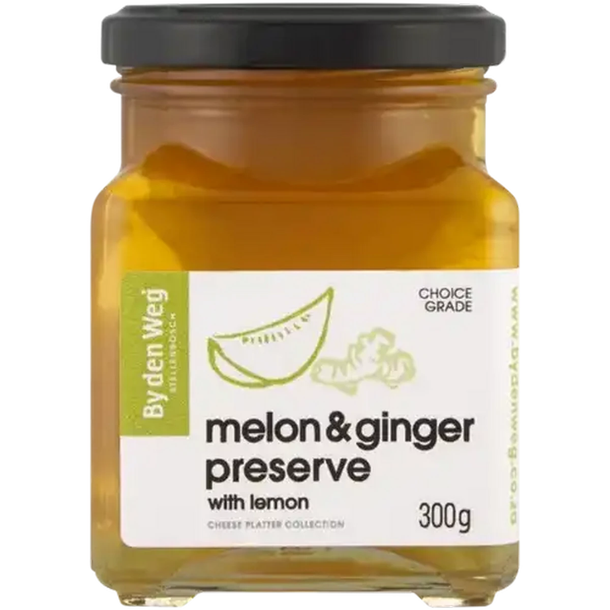 Checkers Sixty60 | By den Weg Melon & Ginger Preserve with Lemon 300g