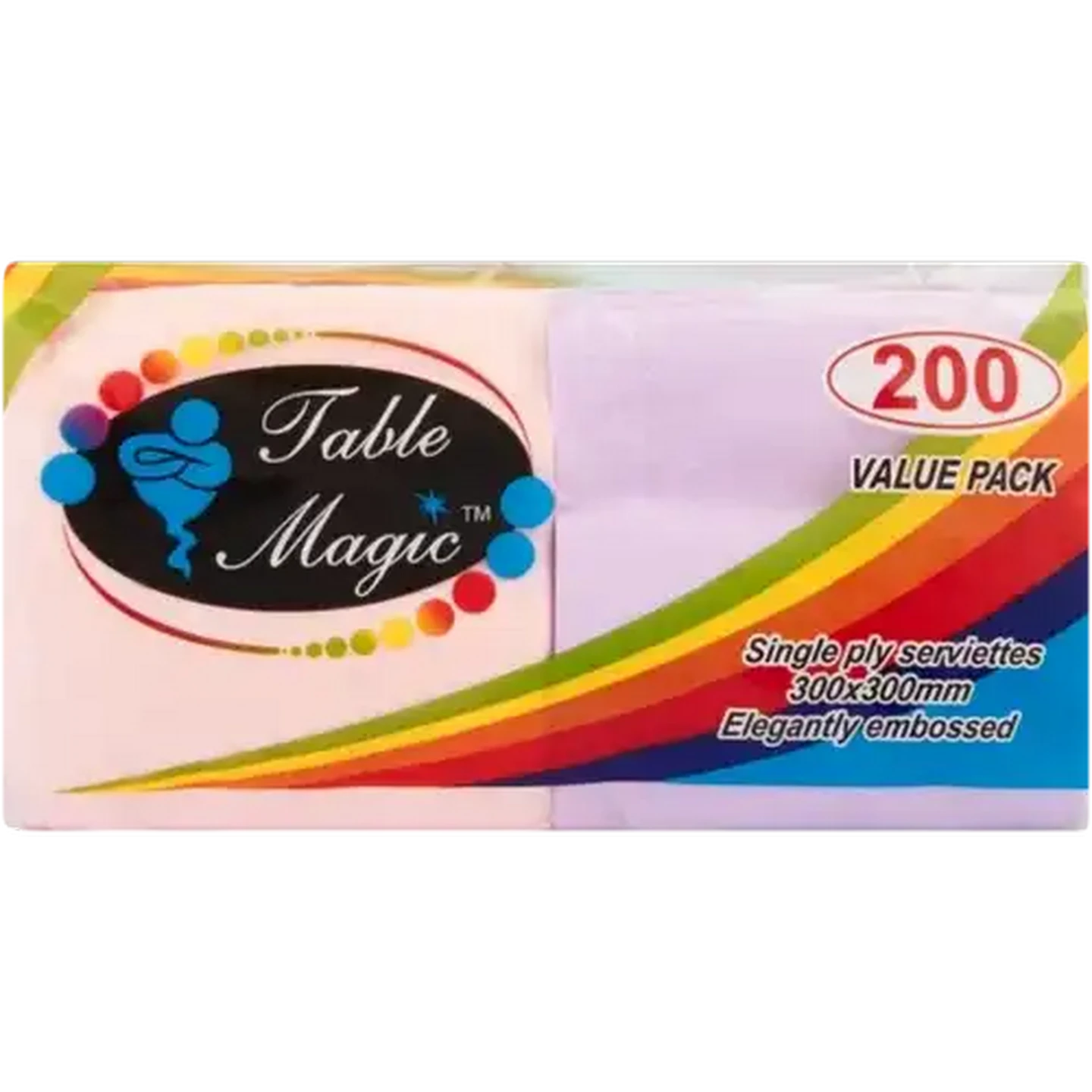 Checkers Sixty60 | Table Magic Multi-Coloured Single Ply